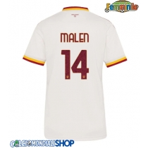 Maglie da calcio AS Roma Donyell Malen #14 Seconda Maglia Femminile 2026-27 Manica Corta